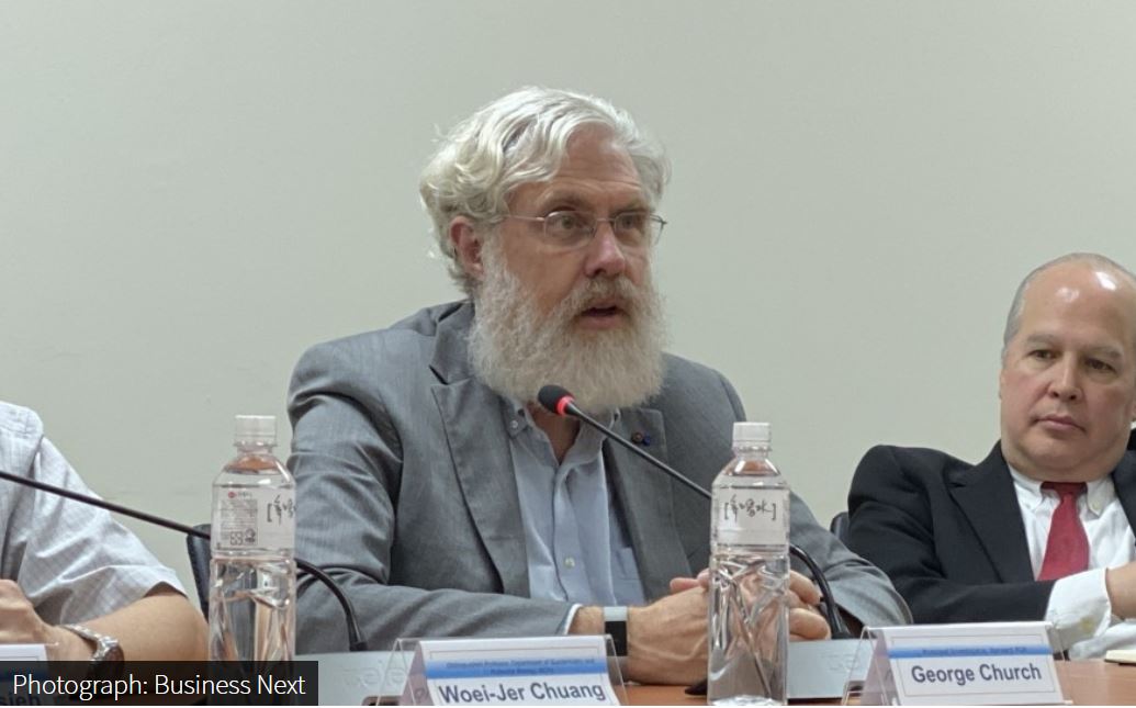 Genomics pioneer George Church says Taiwan may be part of Personal Genome Project