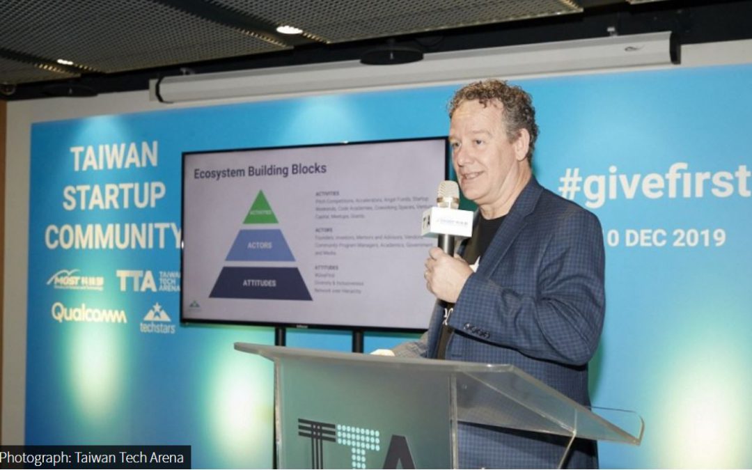 A nudge to startup ecosystem: Techstars’ program in Taiwan, explained by VP Innovation Chris Heivly