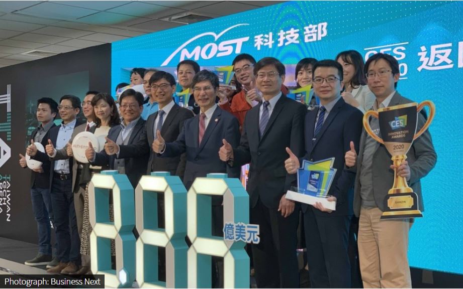 Taiwan Tech Arena breaks two new records at CES 2020, MOST says