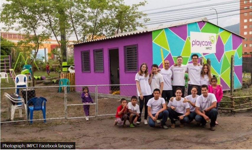 How social enterprise IMPCT builds a preschool with "coffee bricks"