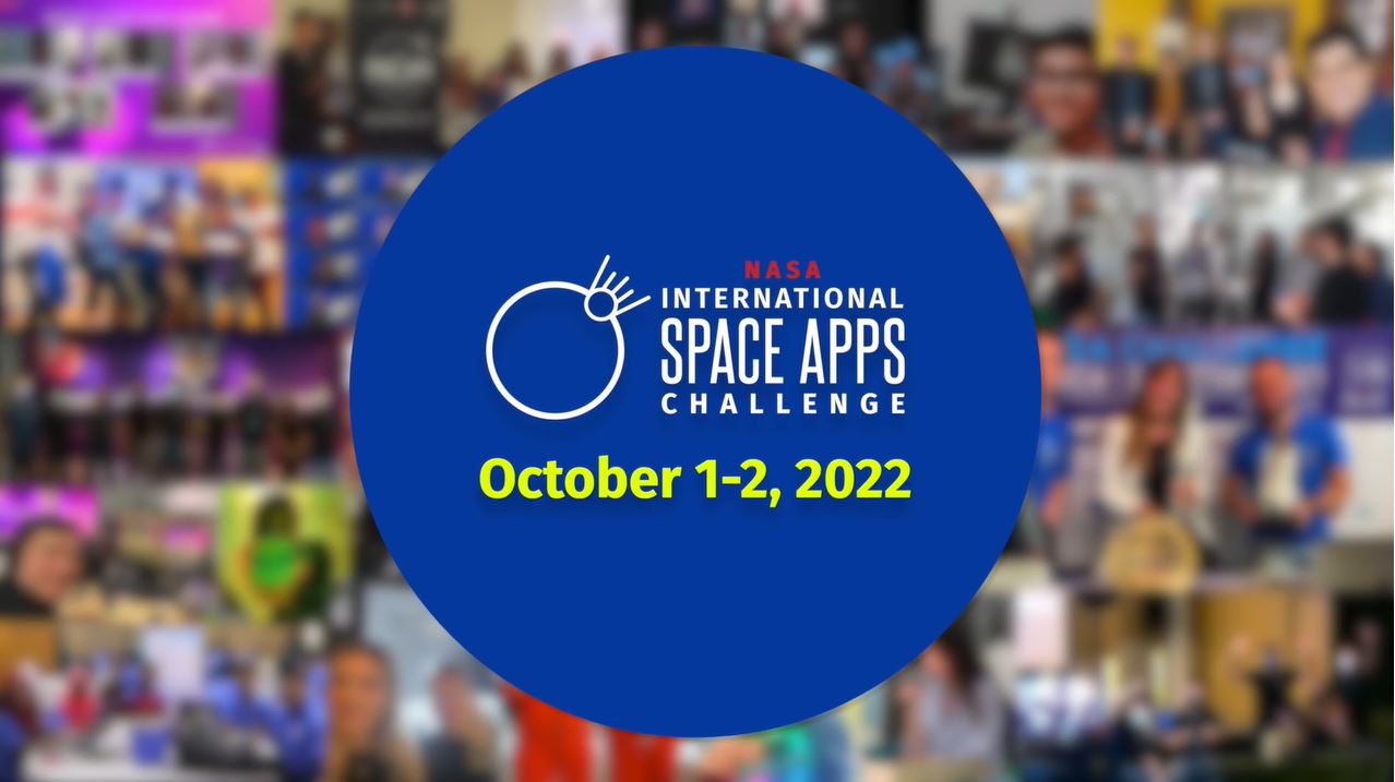 NASA Space Apps Challenge Registraton Open!