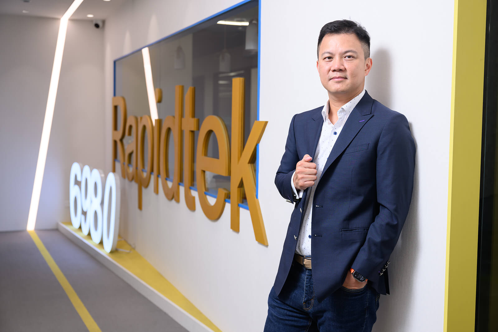 鐳洋科技創辦人暨董事長王奕翔。
