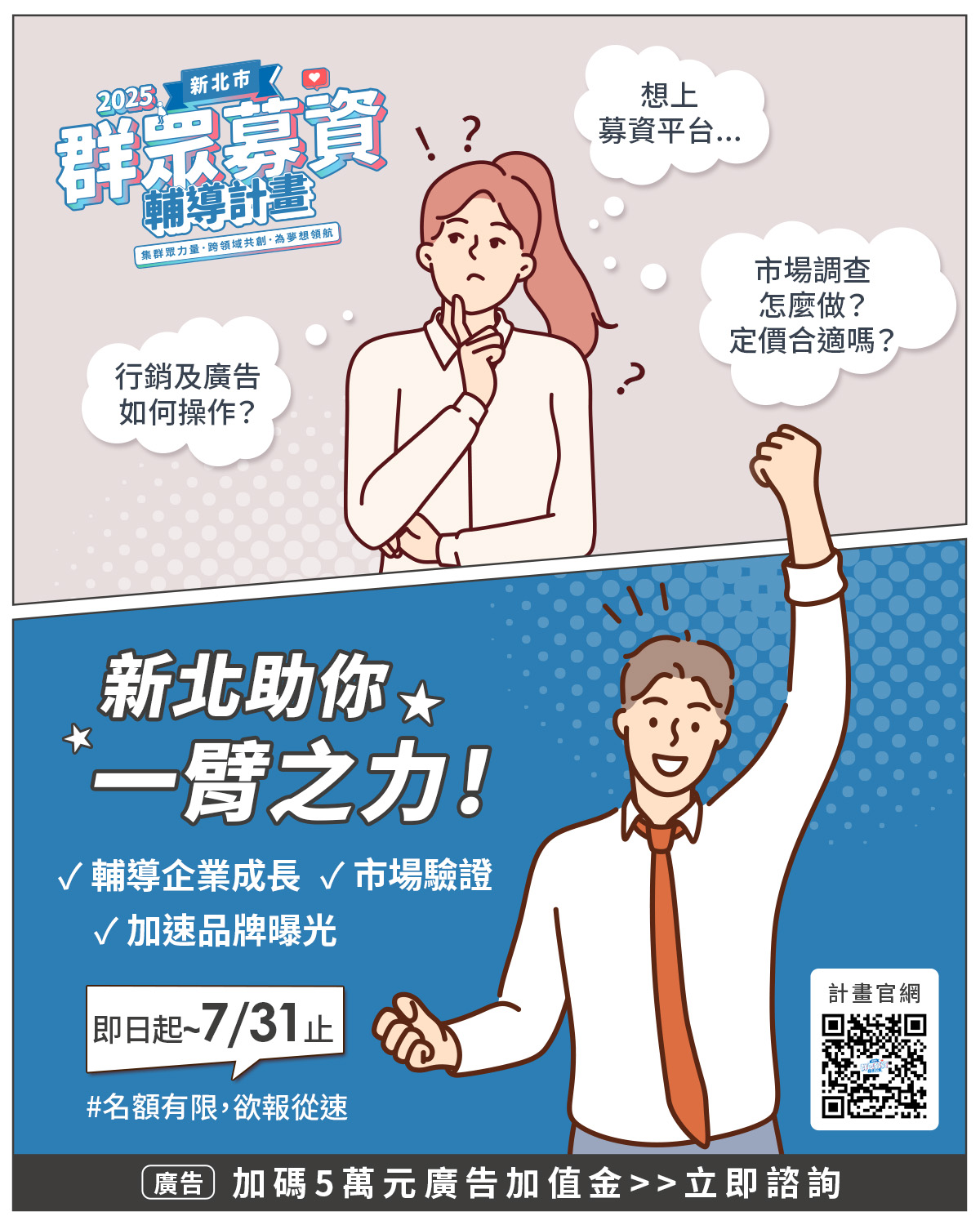 114年新北市群眾募資輔導計畫說明會