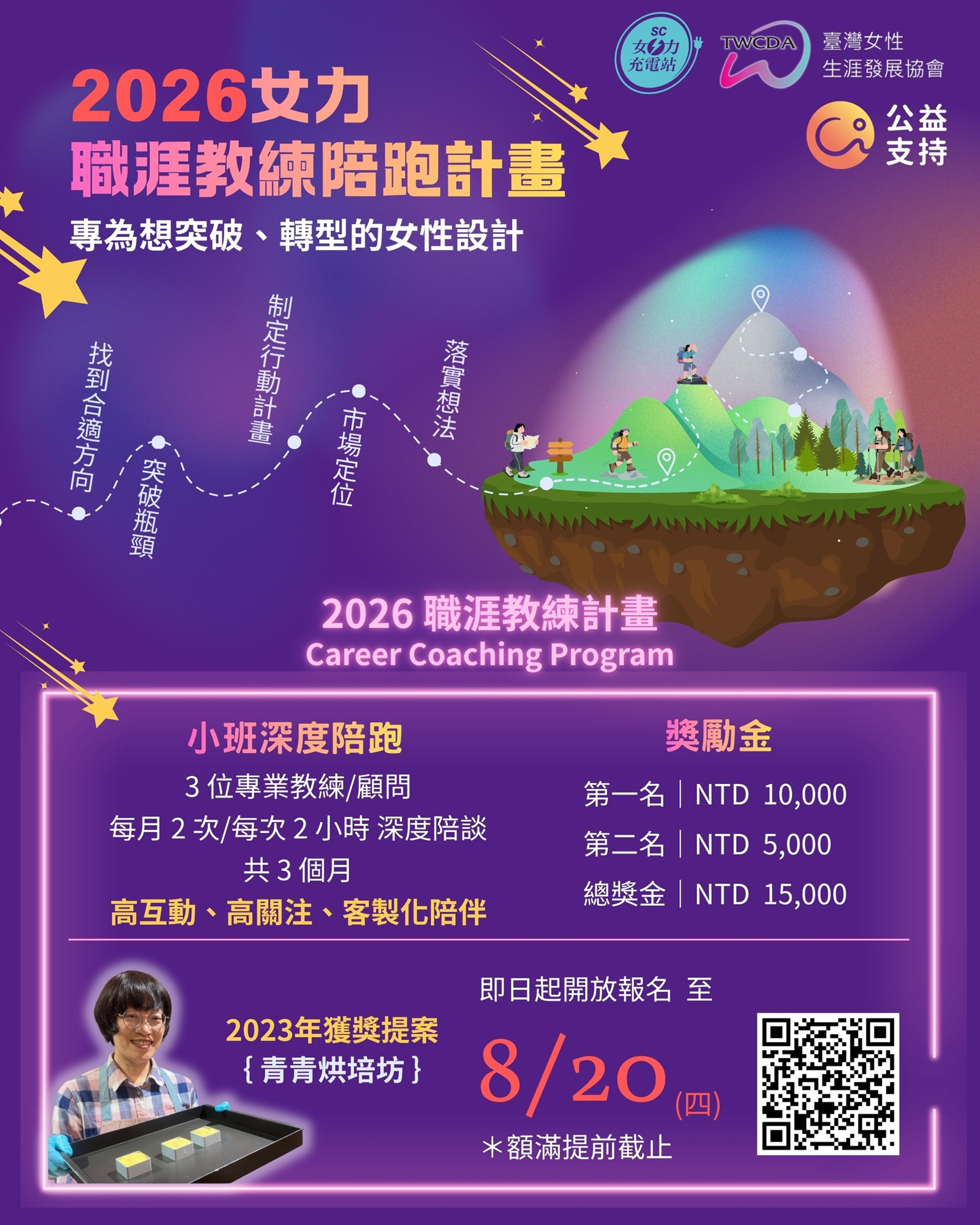 2026女性職涯創業教練陪跑計畫(...