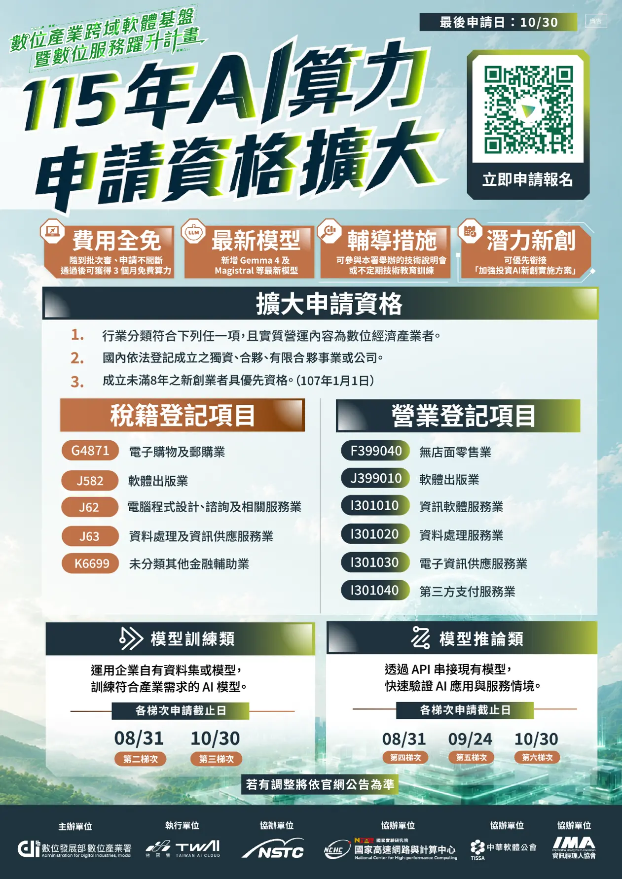 數產署115年免費AI算力服務 申請資格開放...