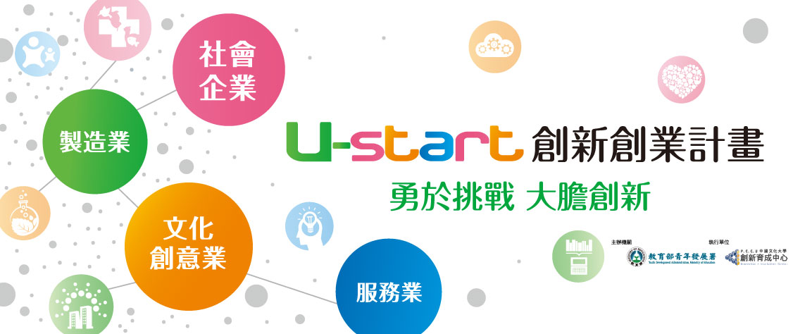 U-start創業計畫 有新南向潛力最高補助140萬