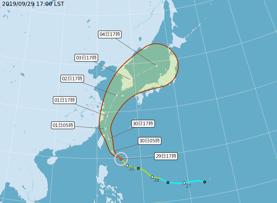 米塔颱風來襲帶來強風豪雨，請中小企業防範