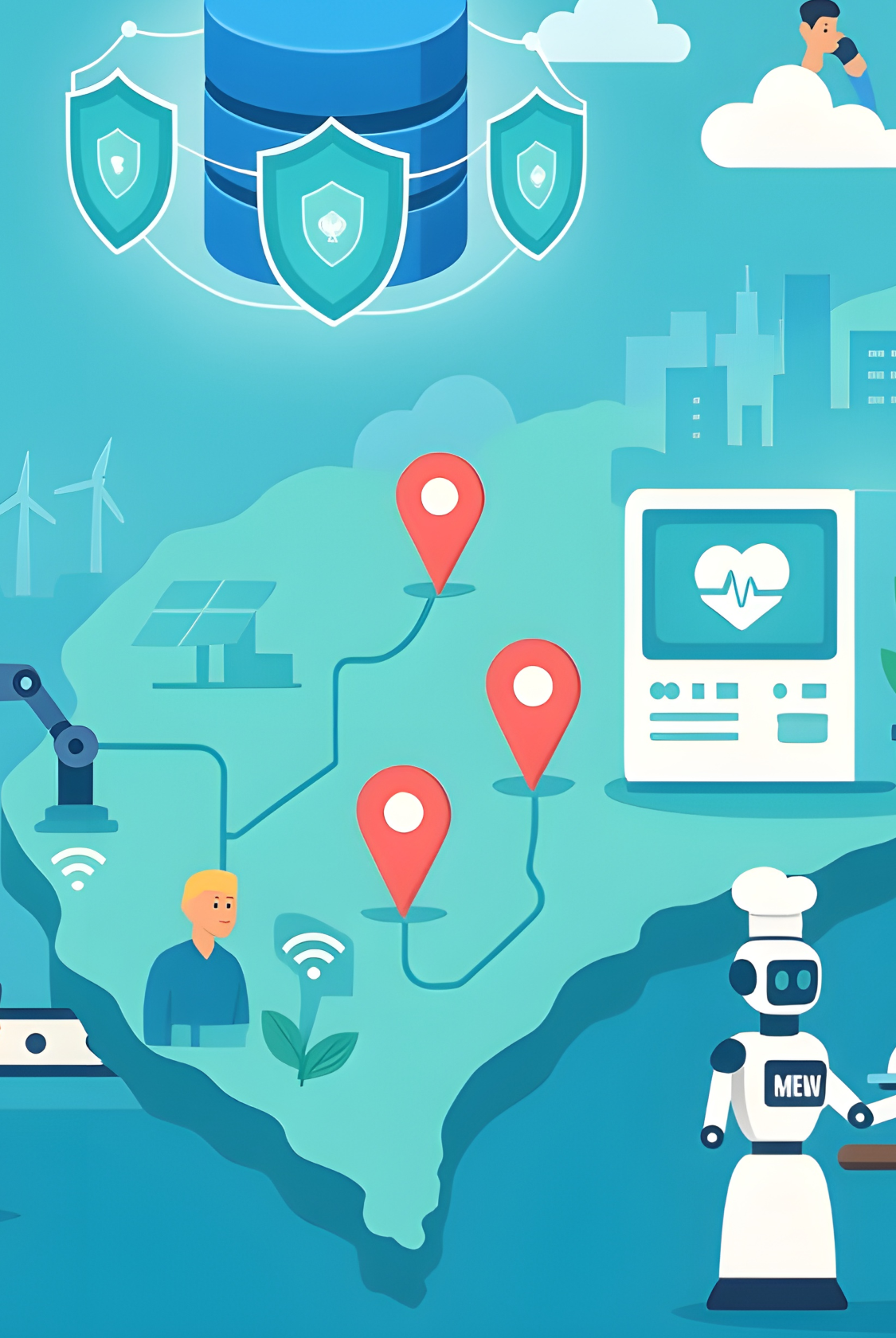 Sample title — sample content — mobile carousel image