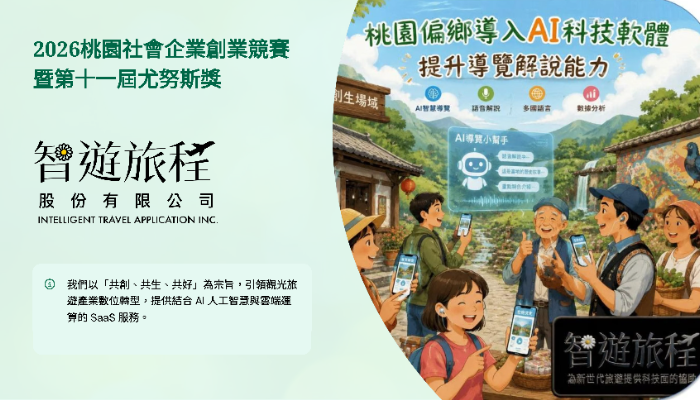 2026桃社企競賽暨第11屆尤努斯獎_智遊旅程