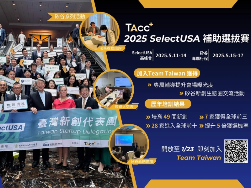 【2025 SelectUSA 補助選拔賽｜進入美國市場的黃金曝光機會🔥】 - 圖片 1